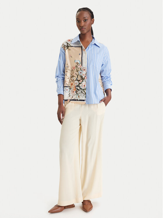 Liu Jo Liu Jo Camicia WA6383 T2555 Blu Regular Fit