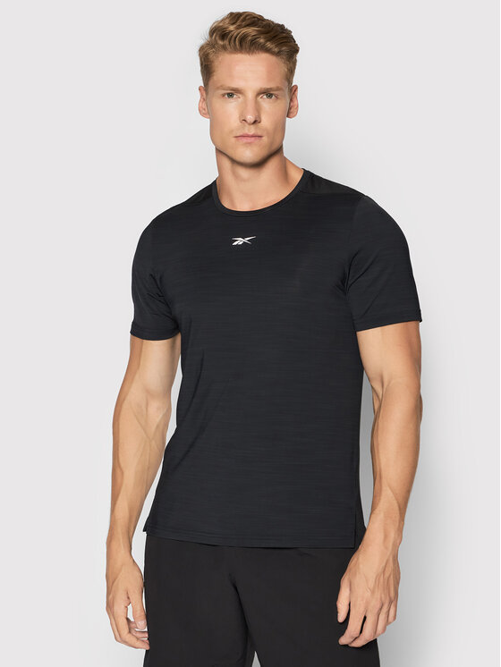 Reebok Technisches T Shirt Tech Style Activchill Move GT5726 Schwarz Slim Fit Modivo