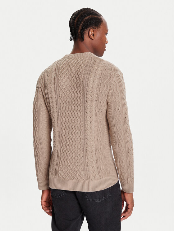 Tommy Jeans Tommy Jeans Pullover DM0DM22101 Braun Regular Fit