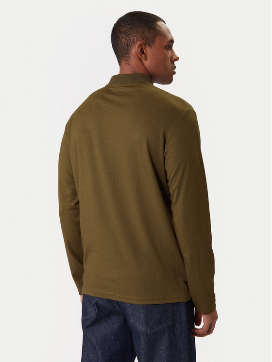 Jack & Jones Jack & Jones Тениска с яка и копчета Crodney 12259645 Каки Regular Fit