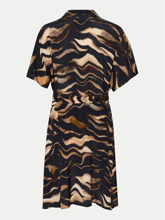 Kaffe Kaffe Haljina košulja Laila 10508523 Crna Regular Fit
