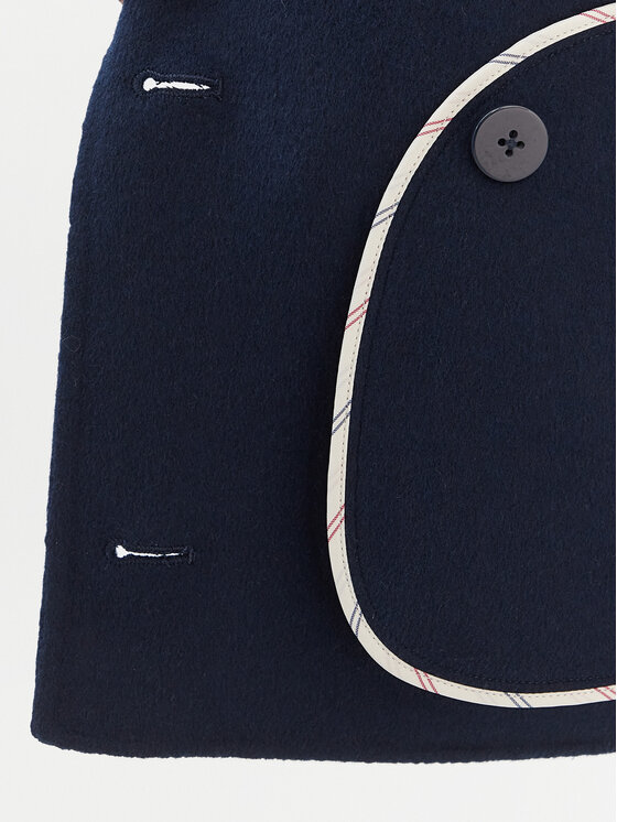 Tommy Hilfiger Tommy Hilfiger Átmeneti kabát WW0WW47759 Sötétkék Relaxed Fit