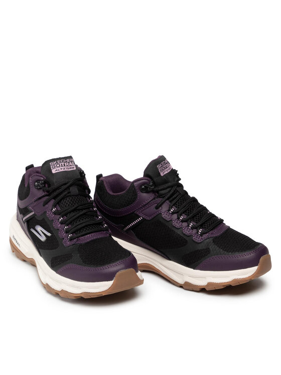Skechers Skechers Trekingová obuv Highly Elevated 128206/BKPR Černá
