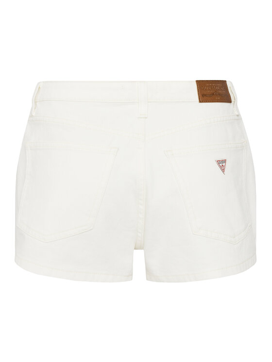 Guess Jeans Guess Jeans Jeansshorts W5GD0Y D5M62 Weiß Regular Fit