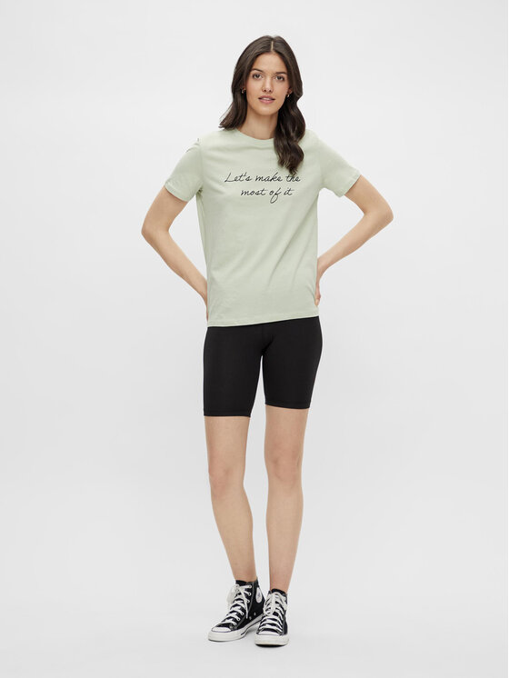 Pieces Pieces Kolarki Kiki 17101084 Czarny Slim Fit
