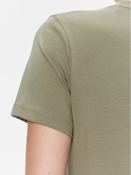 Guess Guess T-shirt W4RI69 J1314 Zelena Regular Fit