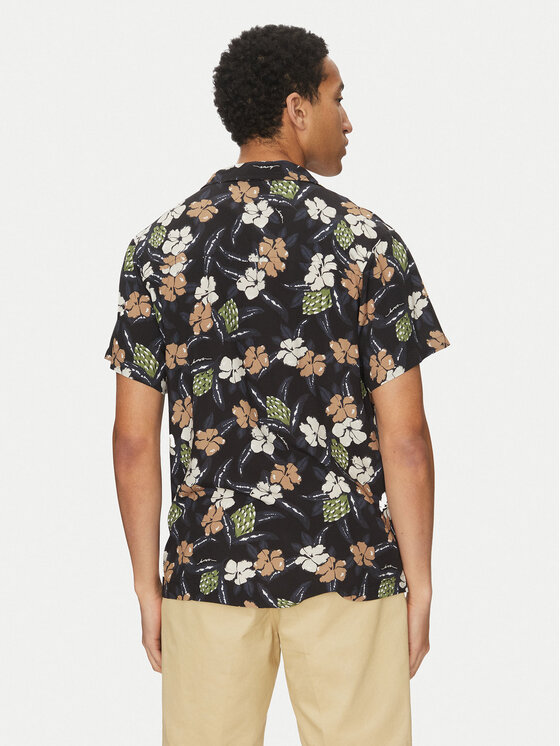 BOSS BOSS Särk Beach 50535793 Must Regular Fit