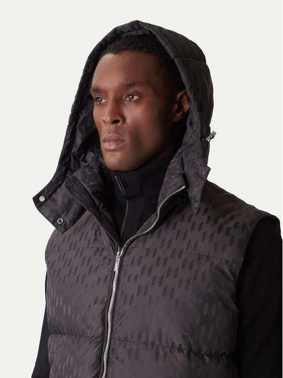 KARL LAGERFELD KARL LAGERFELD Prsluk 505017 554504 Crna Regular Fit