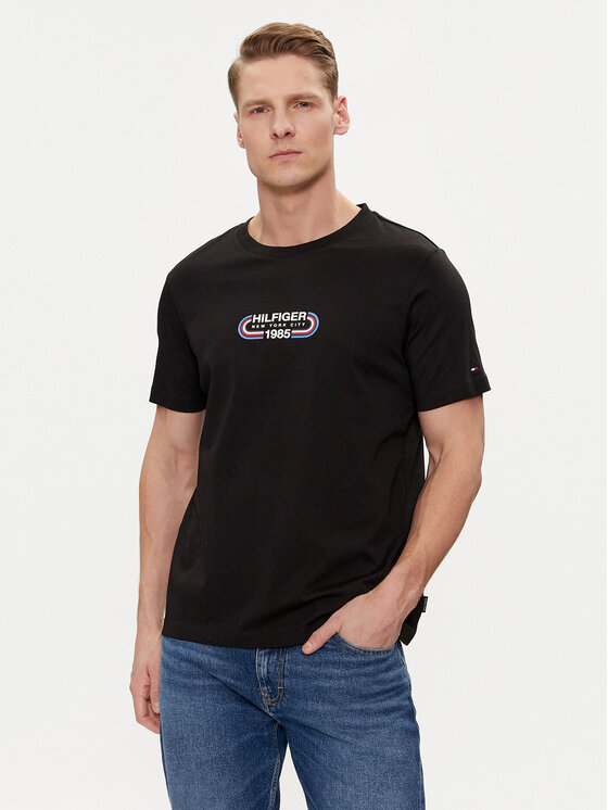 Tommy Hilfiger Tommy Hilfiger T-särk Track Graphic MW0MW34429 Must Regular Fit