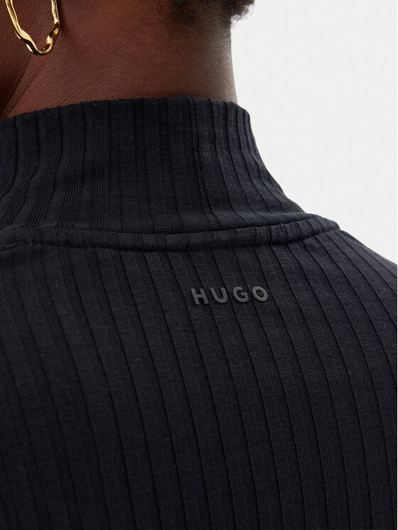 HUGO Hugo Rolák Driza_3 50521325 Čierna Slim Fit