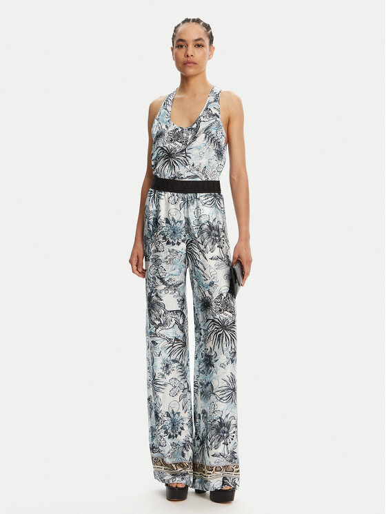 Just Cavalli Just Cavalli Felső 78PAH640 Kék Regular Fit