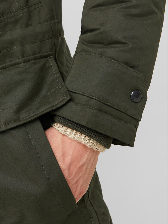 Jack&Jones Jack&Jones Zimní bunda 12235869 Zelená Regular Fit