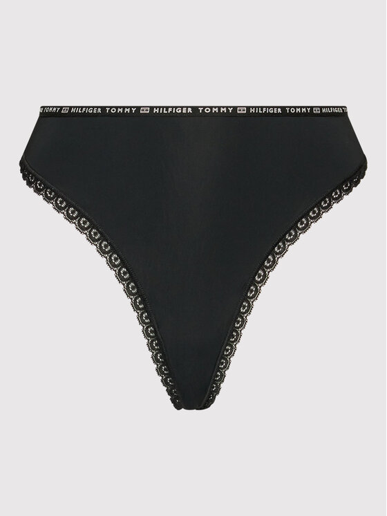 Tommy Hilfiger Tommy Hilfiger Komplet 3 par stringów 3p UW0UW02824 Kolorowy