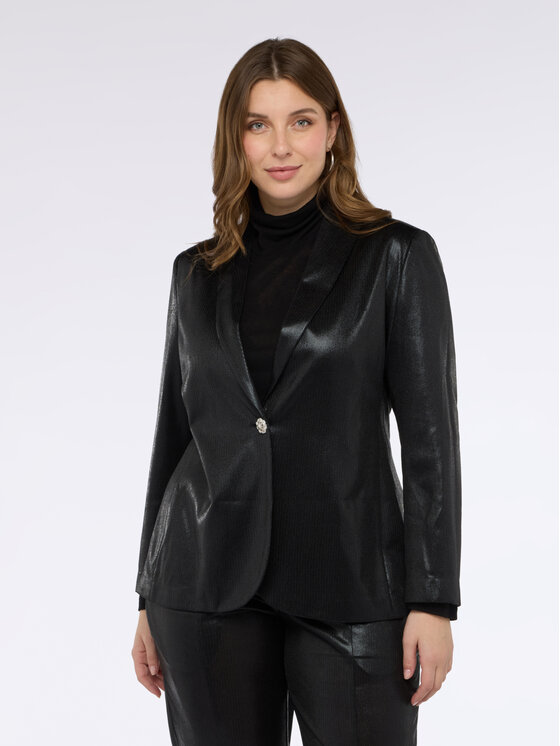 Fiorella Rubino Fiorella Rubino Giacca di transizione R800L000332N0Z3 Nero Regular Fit