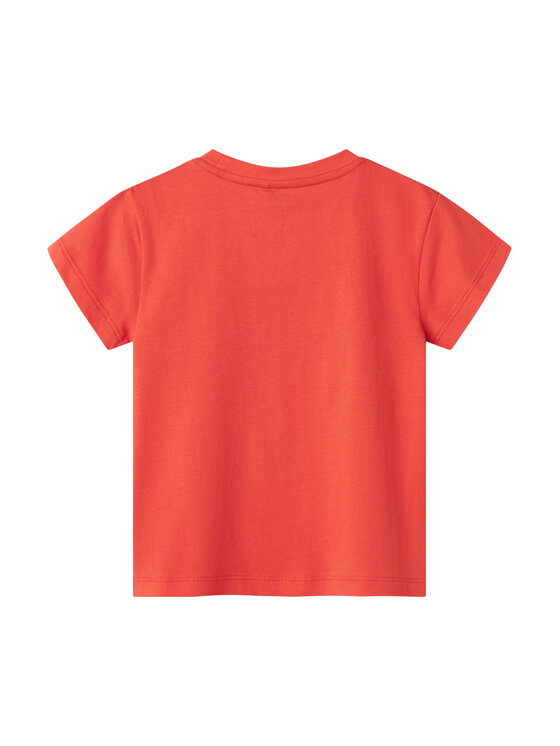 NAME IT NAME IT T-Shirt Fish 13241295 Červená Regular Fit