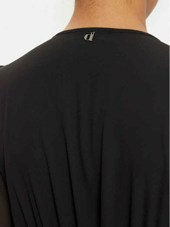 Dixie Dixie Rochie cocktail A319K024A Negru Regular Fit