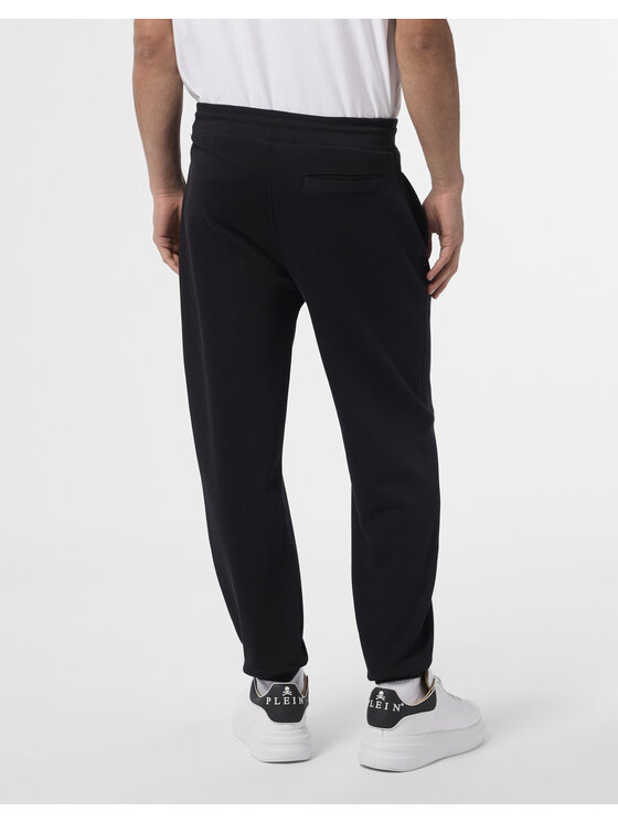 PHILIPP PLEIN PHILIPP PLEIN Spodnie dresowe 30028 Czarny Jogger Fit