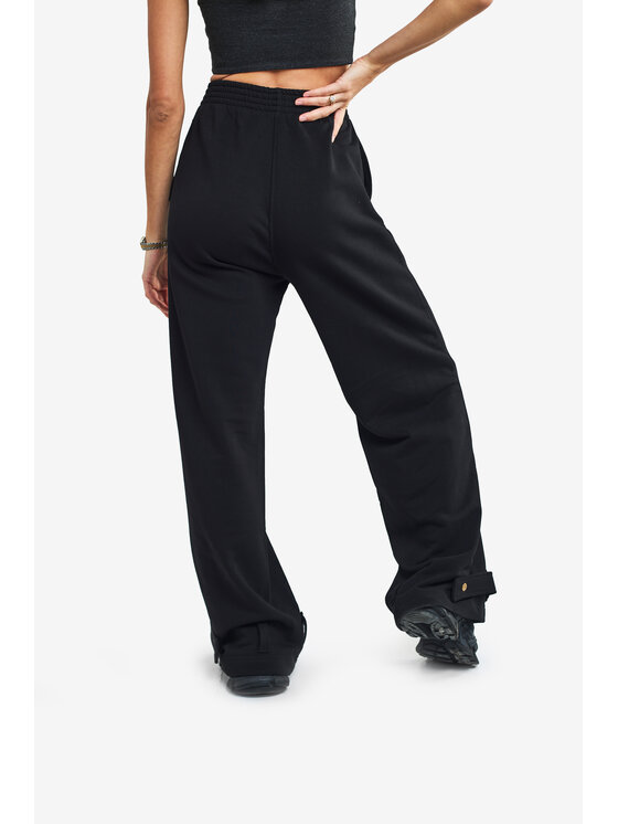 MANDRAGORA MANDRAGORA Pantaloni da tuta viviane Nero Relaxed Fit