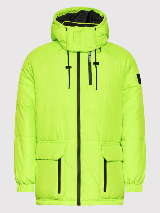 Calvin Klein Jeans Calvin Klein Jeans Зимова куртка J30J318679 Зелений Oversize