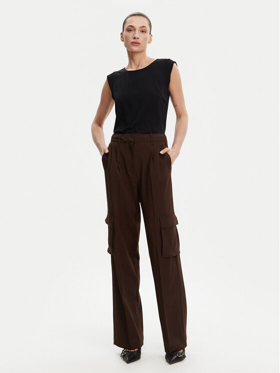 French Connection French Connection Blúz 762ZA Fekete Regular Fit