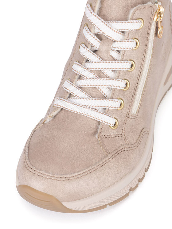 Rieker Rieker Schnürschuhe M6644-62 Beige