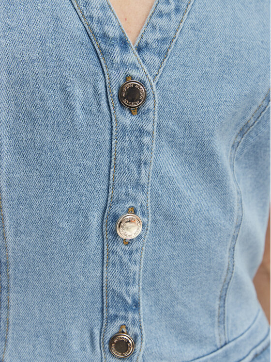 Morgan Morgan Jeans obleka 251-RTALA Modra Slim Fit