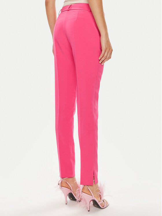Rinascimento Rinascimento Szövet nadrág CFC0118281003 Rózsaszín Regular Fit