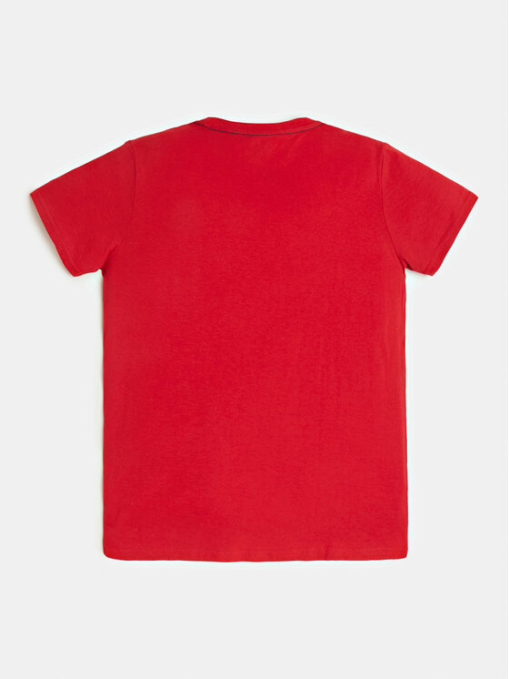 Guess Guess T-Shirt L73I55 K8HM0 Červená Regular Fit