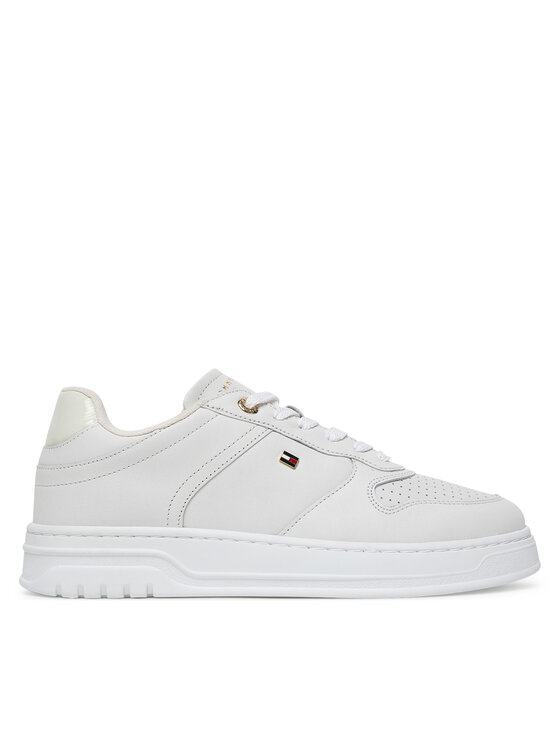 Tommy Hilfiger Tommy Hilfiger Сникърси Sporty Cupsole FW0FW08795 Бял