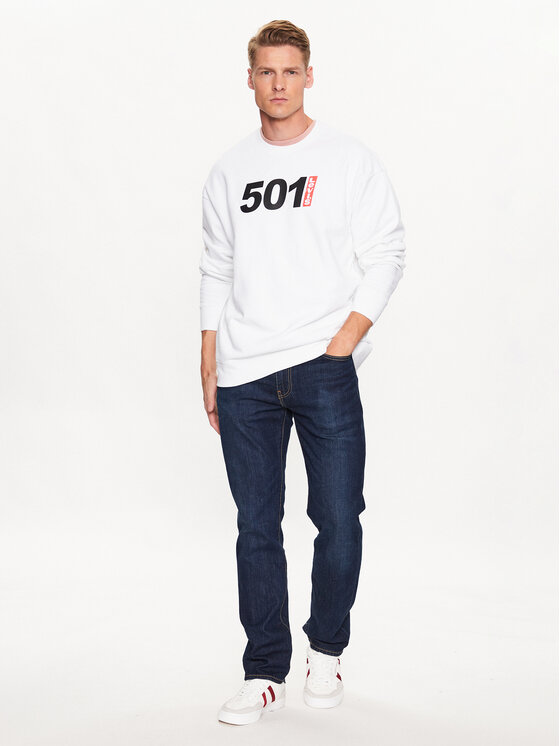 Levi's® Levi's® Jopa 501 Graphic 38712-0214 Bela Relaxed Fit