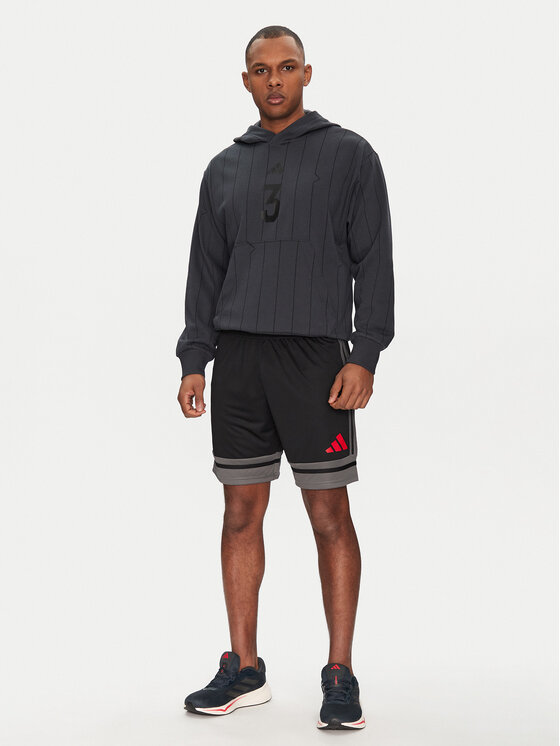 adidas adidas Športové kraťasy Squadra 25 JN4447 Čierna Regular Fit