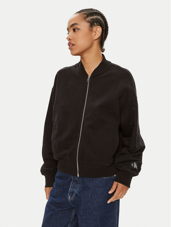 Calvin Klein Jeans Calvin Klein Jeans Μπλούζα J20J223913 Μαύρο Regular Fit