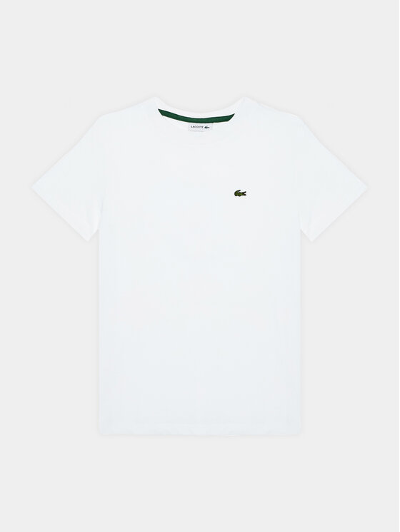 Lacoste Tricou TJ1122 Alb Regular Fit