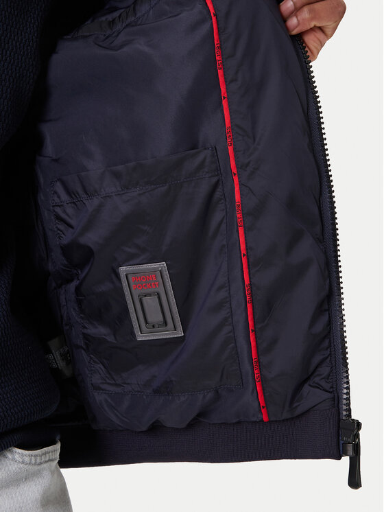 Guess Guess Преходно яке M6RL0M WDQ52 Тъмносин Regular Fit