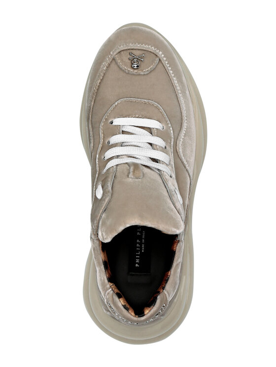 PHILIPP PLEIN PHILIPP PLEIN Sneakersy 10845 Beżowy