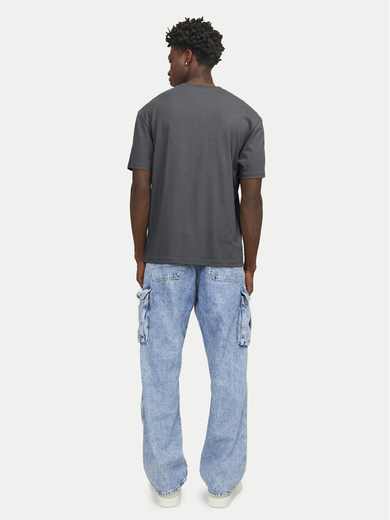 Jack&Jones Jack&Jones Marškinėliai Vesterbro 12240121 Pilka Relaxed Fit