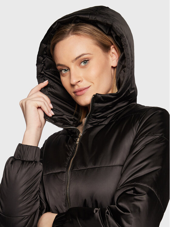 Liu Jo Liu Jo Μπουφάν χειμωνιάτικο WF2093 T3176 Μαύρο Regular Fit