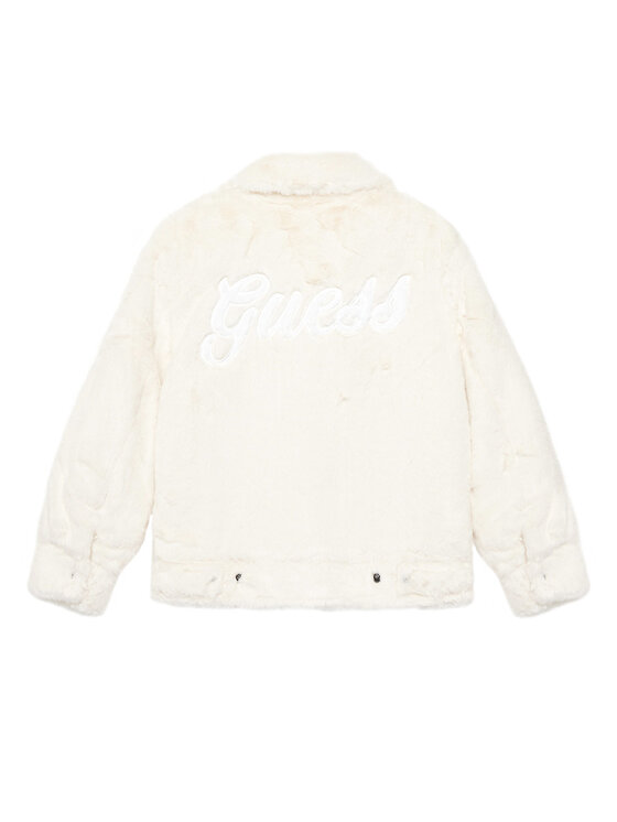 Guess Guess Kožich J5YL18 K8BV0 Écru Regular Fit