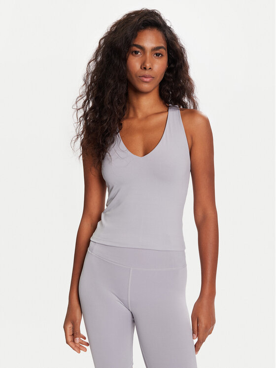 Girlfriend Collective Girlfriend Collective Top Zoe 1024 Fialová Slim Fit
