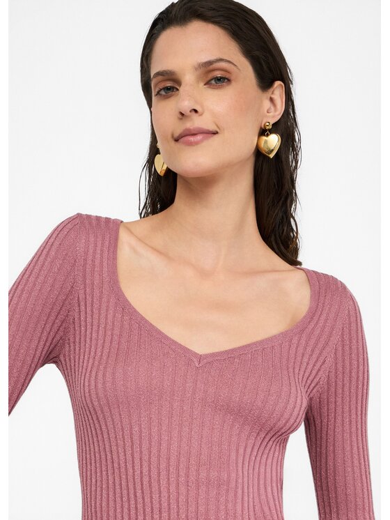 Liu Jo Liu Jo Maglione MF5388MS46J04989 Rosa Slim Fit