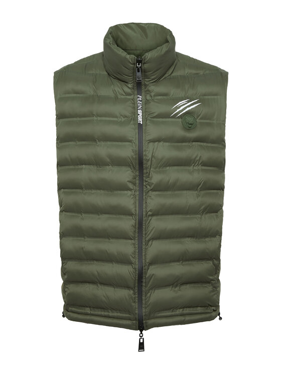 Plein Sport Plein Sport Gilet 23999 Verde Regular Fit