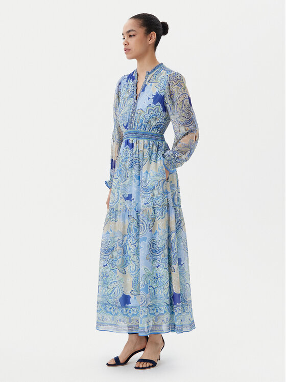 Hale Bob Hale Bob Літня сукня 4YDD630L Голубий Regular Fit