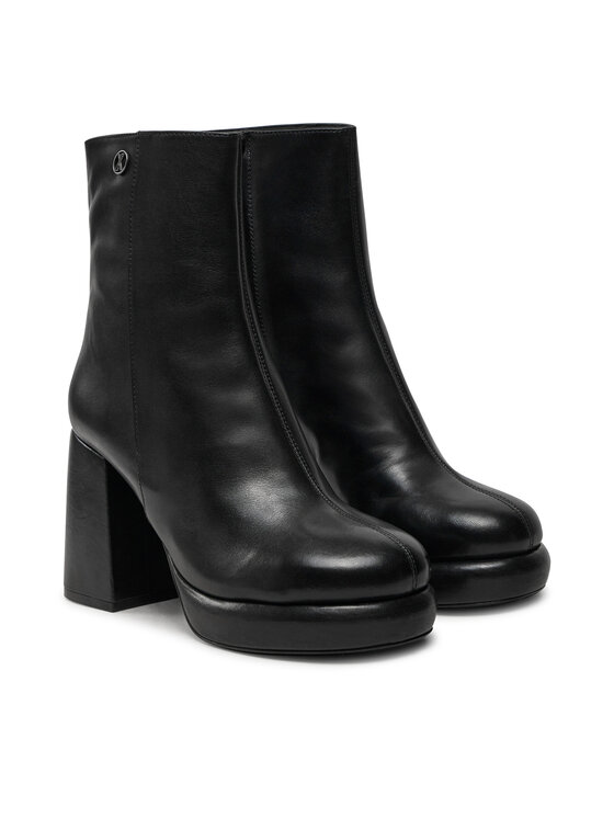 Bronx Bronx Botine Ginn-Y 34337-A Negru