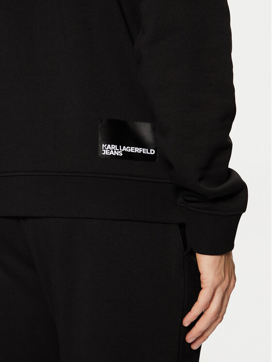Karl Lagerfeld Jeans Karl Lagerfeld Jeans Sweatshirt A1M20001 Schwarz Regular Fit