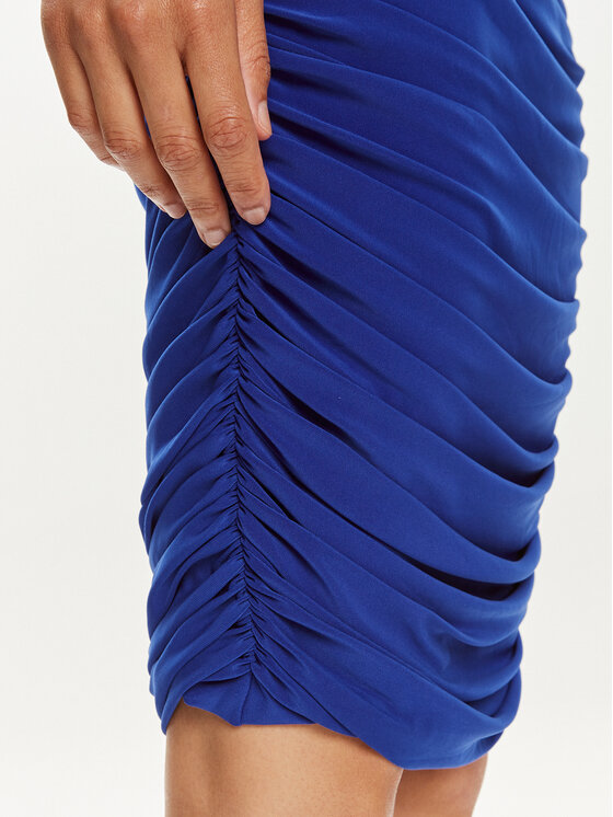 NORMA KAMALI NORMA KAMALI Kokteilinė suknelė KK1243PL812805 Mėlyna Slim Fit