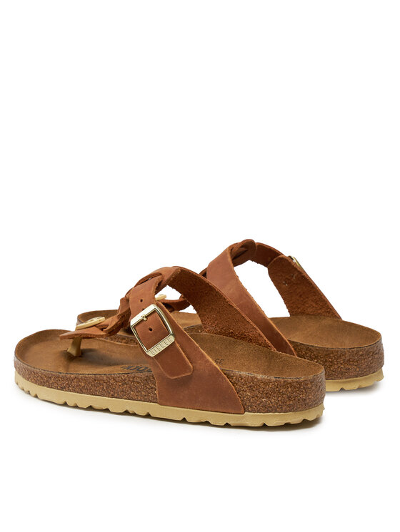 Birkenstock Zehentrenner Gizeh Braided 1021336 Braun Modivo