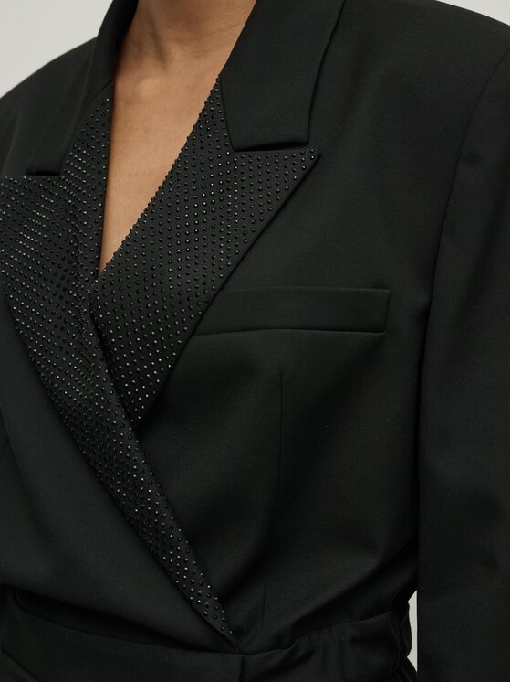 La Mania La Mania Jumpsuit REFINED Nero Classic Fit