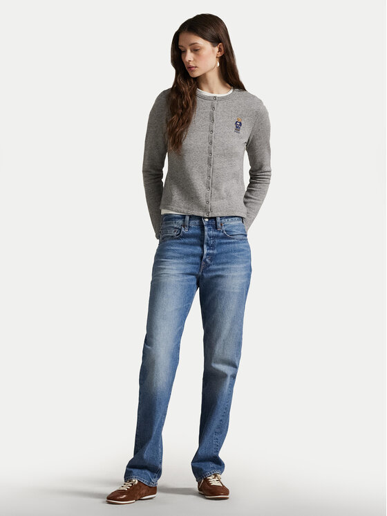 Polo Ralph Lauren Polo Ralph Lauren Кардиган 211955298003 Сірий Slim Fit
