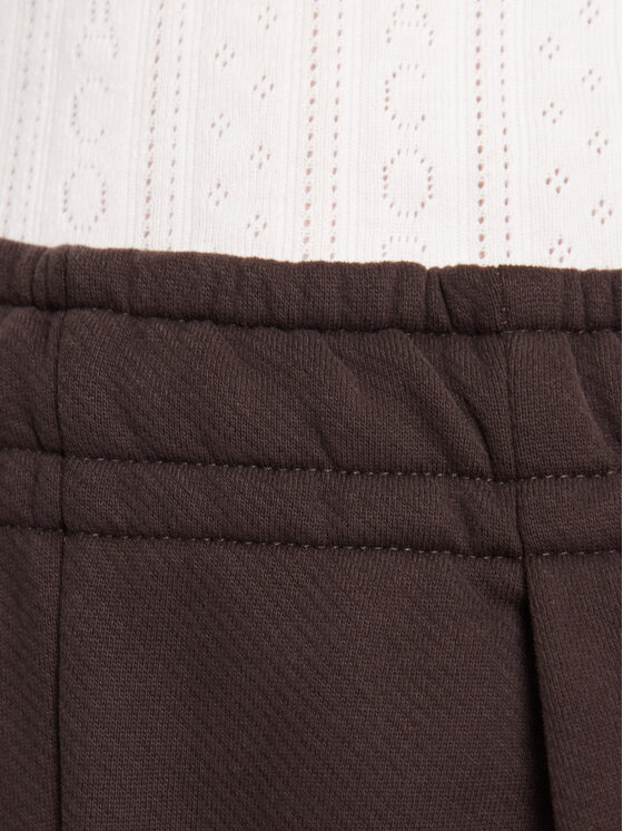 Lacoste Lacoste Palazzo nohavice XF5248 Hnedá Wide Leg