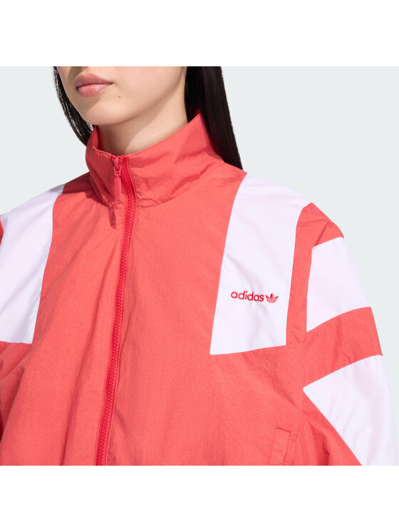 adidas adidas Sweatshirt Blocked Washed KD8788 Rot Oversize